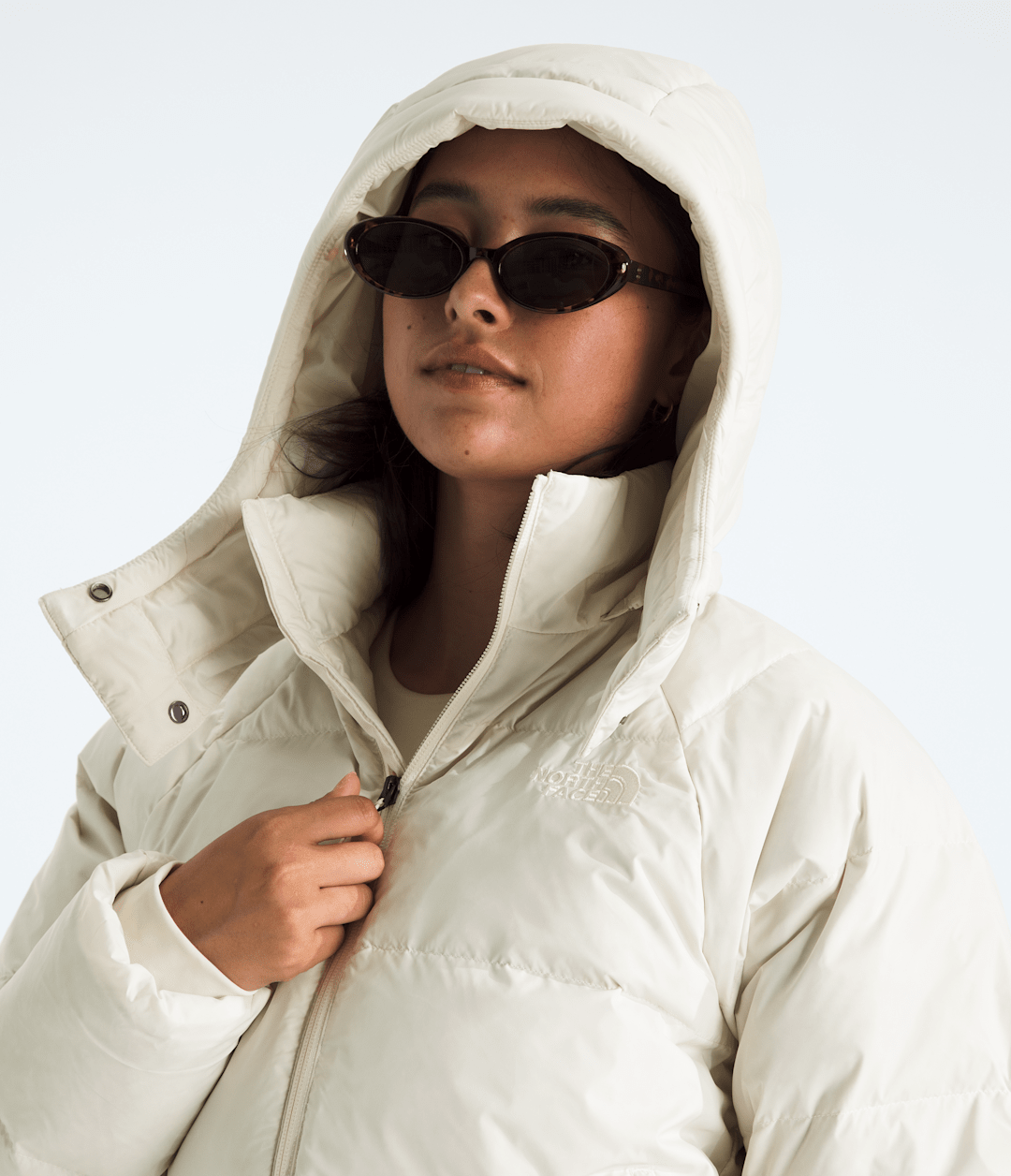Women’s Hydrenalite™ City Down Hooded Jacket - White Dune
