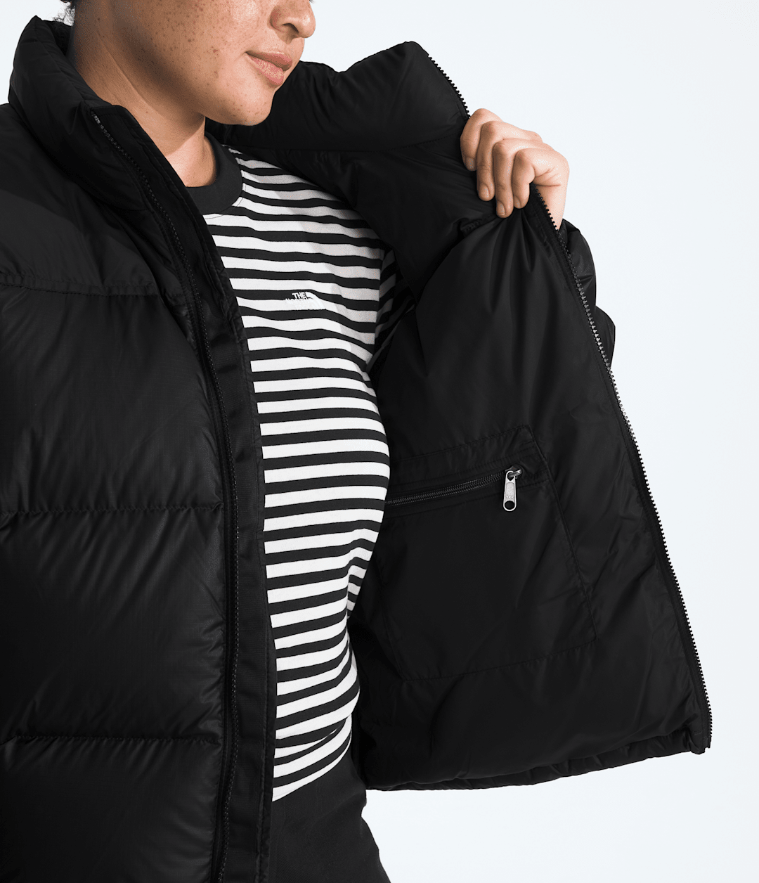 Women’s Plus 1996 Retro Nuptse Jacket - TNF Black/Recycled Down