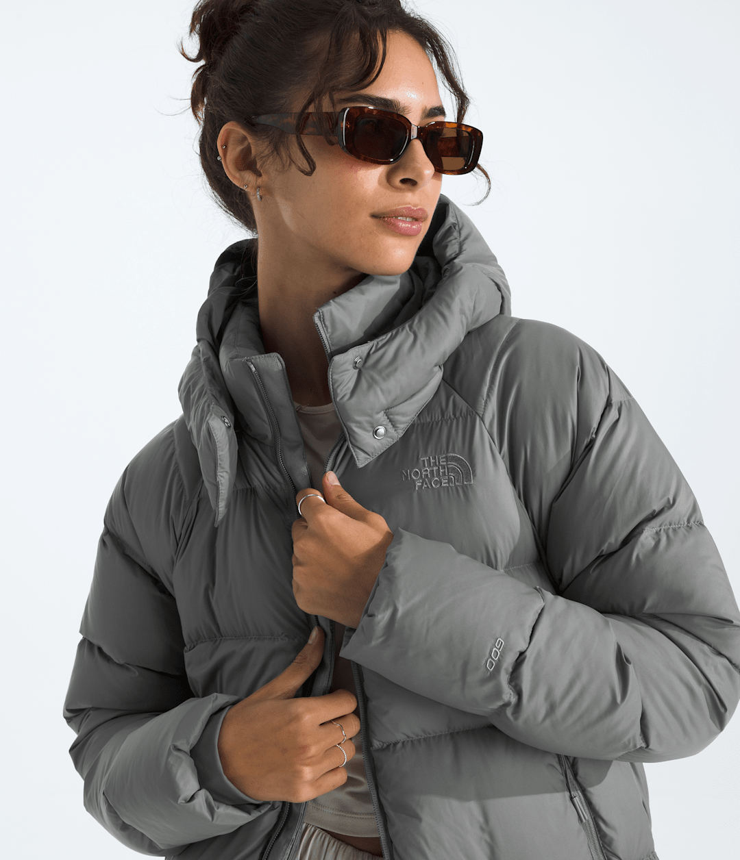 Women’s Hydrenalite™ City Long Down Hooded Parka - Smoked Pearl