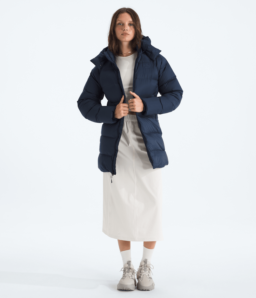 Women’s Hydrenalite™ City Down Hooded Parka - Summit Navy