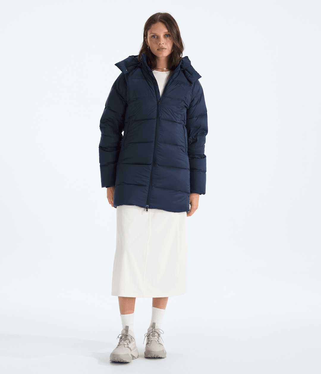 Women’s Hydrenalite™ City Down Hooded Parka - Summit Navy