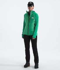 Women’s Summit Series Breithorn LT Hybrid Hoodie - Nebula Green