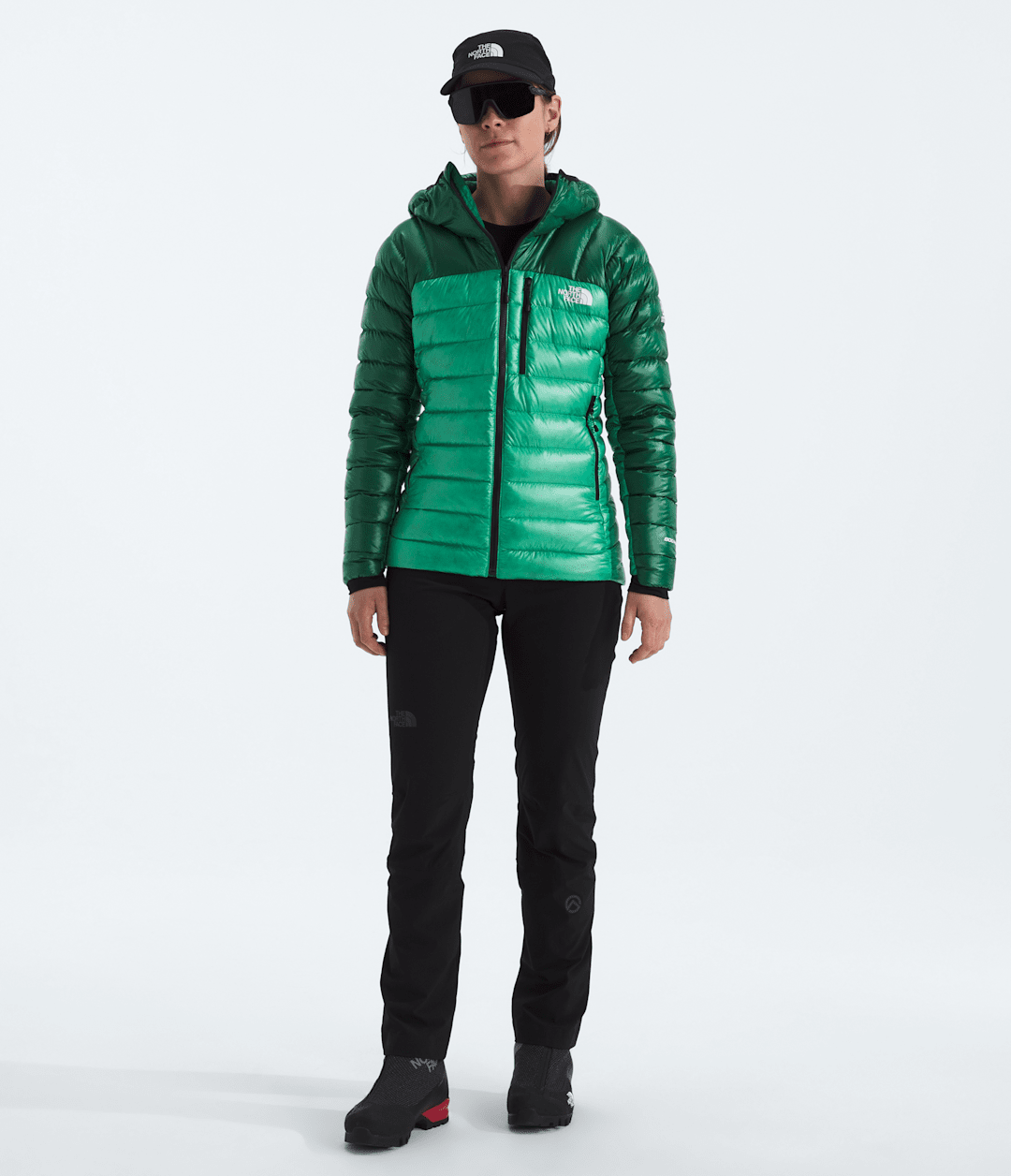 Women’s Summit Series Breithorn Hoodie - Nebula Green/Evergreen