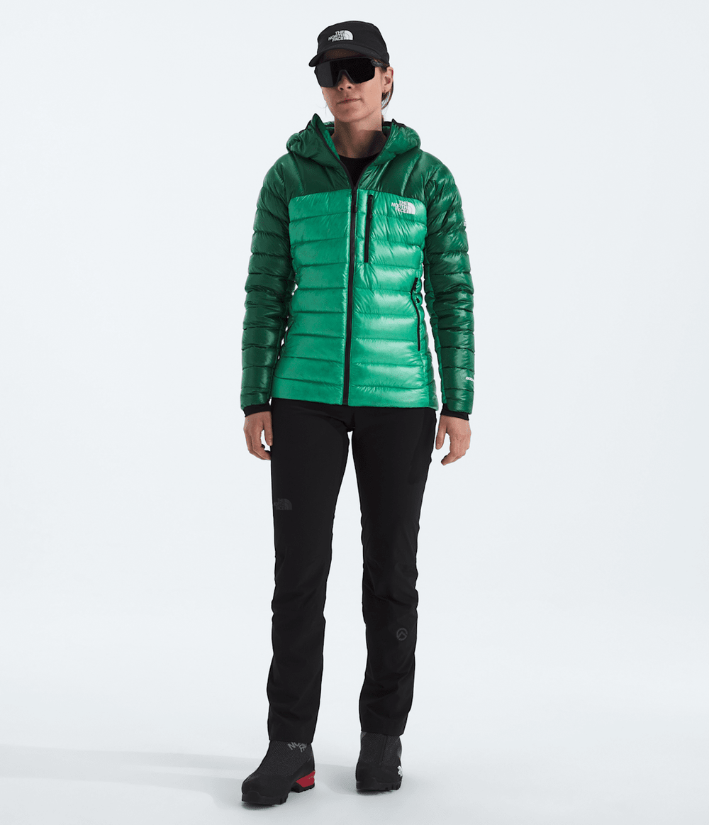 Women’s Summit Series Breithorn Hoodie - Nebula Green/Evergreen