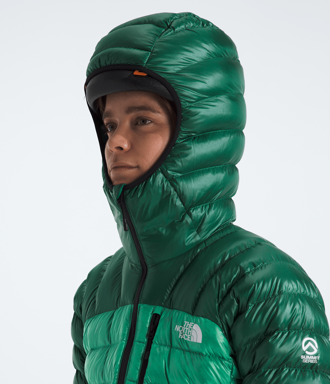 Women’s Summit Series Breithorn Hoodie - Nebula Green/Evergreen