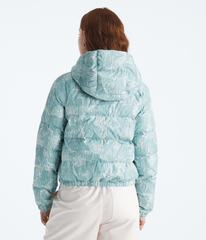 Women’s Hydrenalite™ Down Hoodie—Print - Blue Eclipse Regenerative Ink Print