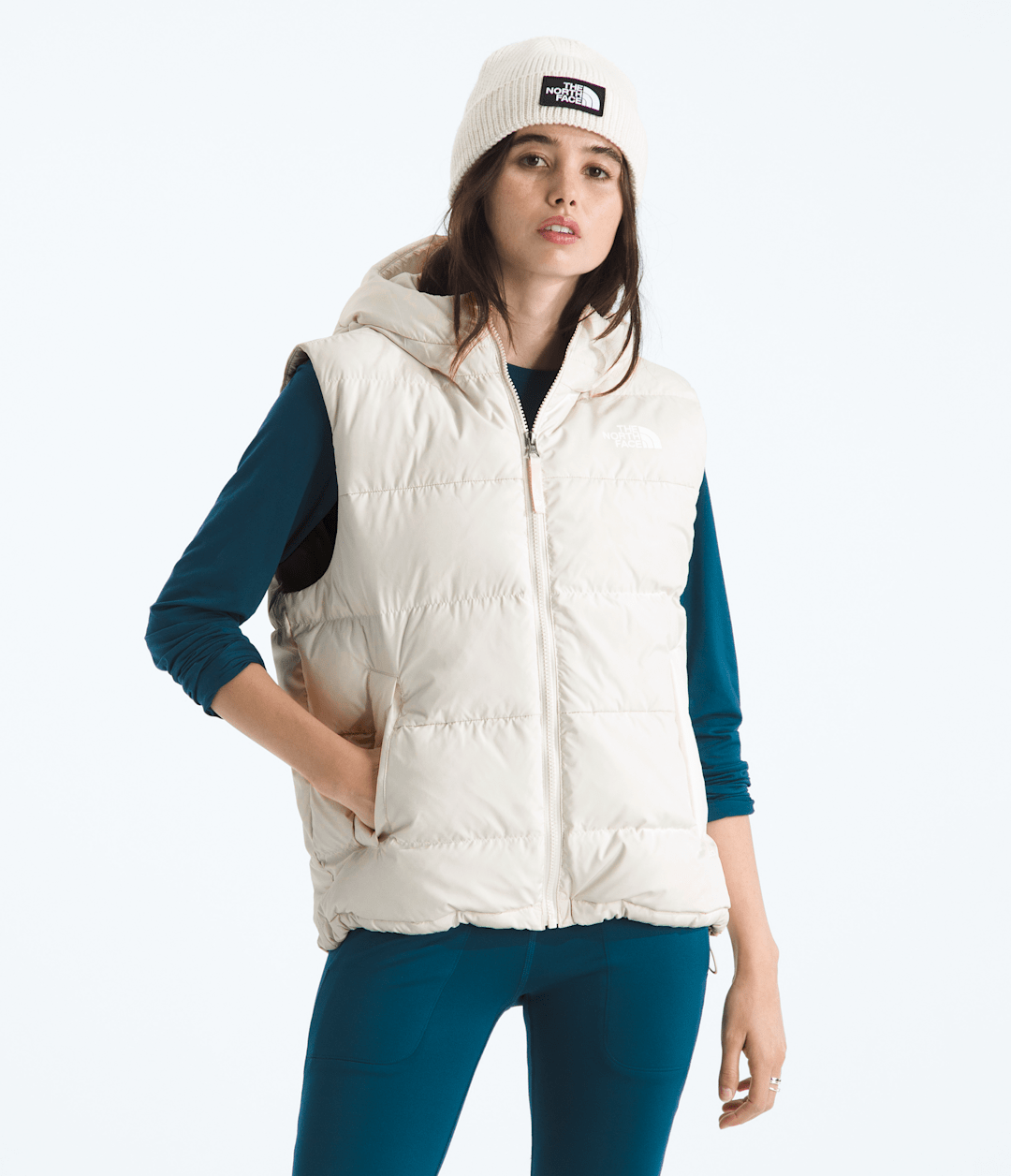 Women’s Frost Fall Vest - White Dune