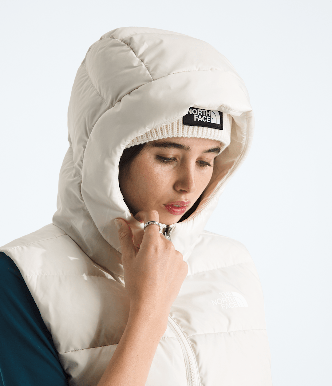 Women’s Frost Fall Vest - White Dune
