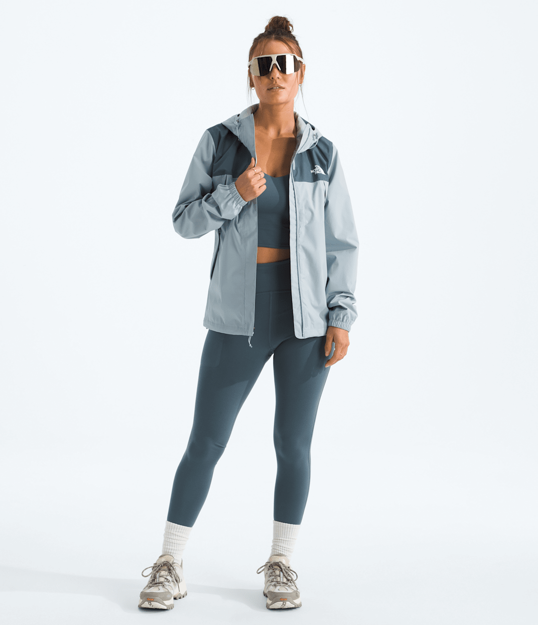 Women’s Antora Rain Jacket - Frost Grey-Granite Grey