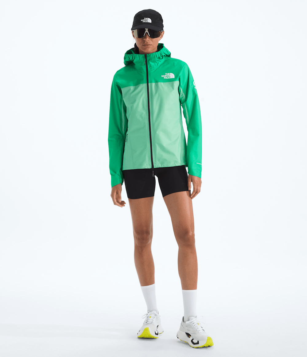 Women’s Summit Series Superior FUTURELIGHT™ Jacket - Nebula Green/Spring Bud