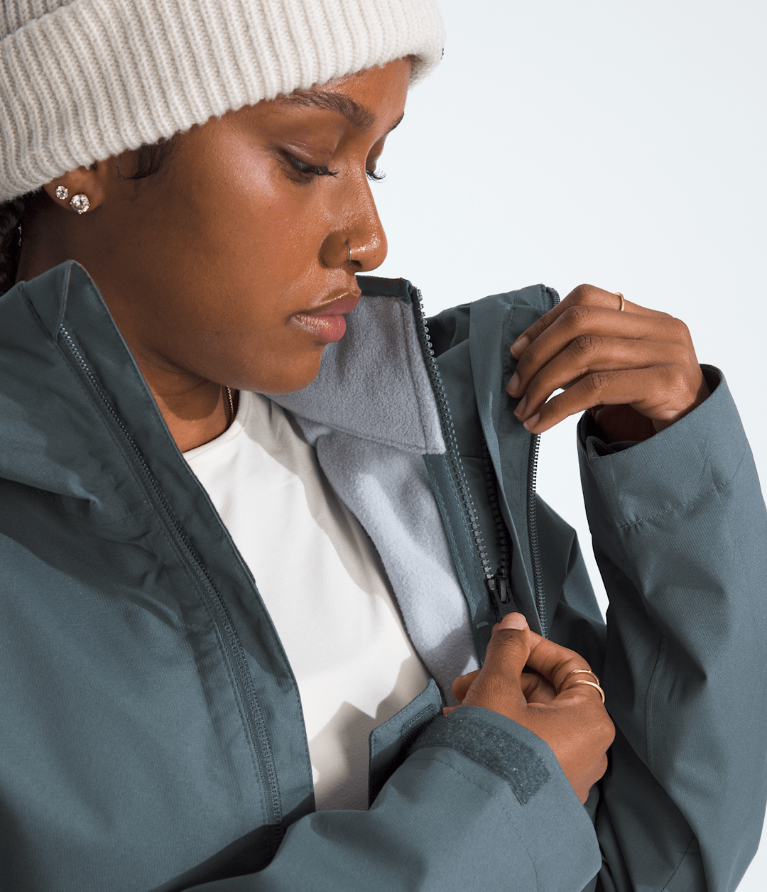 Women’s Quest Mono Triclimate™ - Granite Grey-Frost Grey