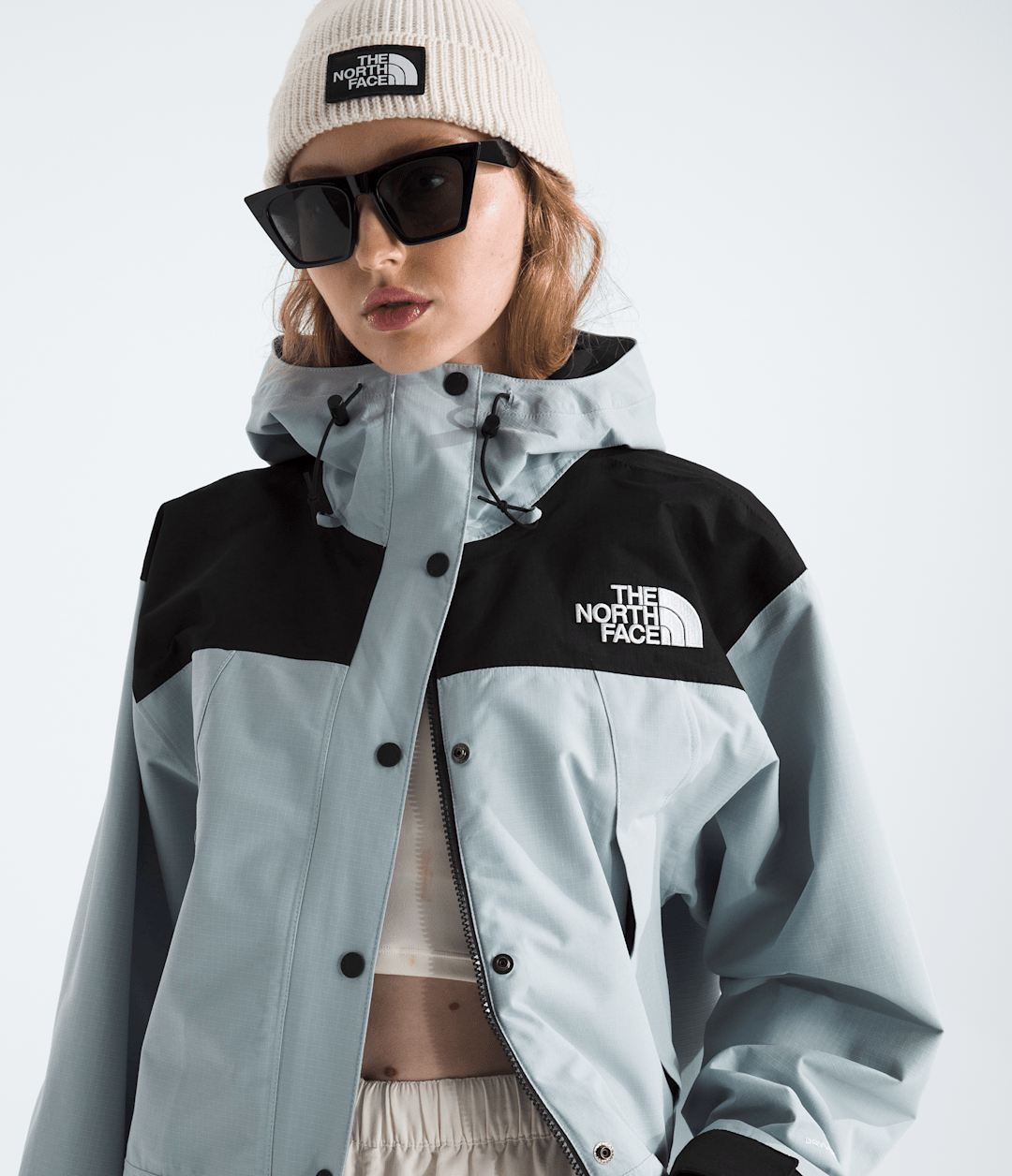 Women’s DRYVENT™ Mono Mountain Jacket - Frost Grey / TNF Black