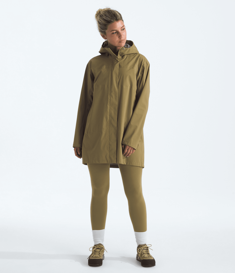 Women’s Voyage Rain 3L Hooded Parka - Cedar