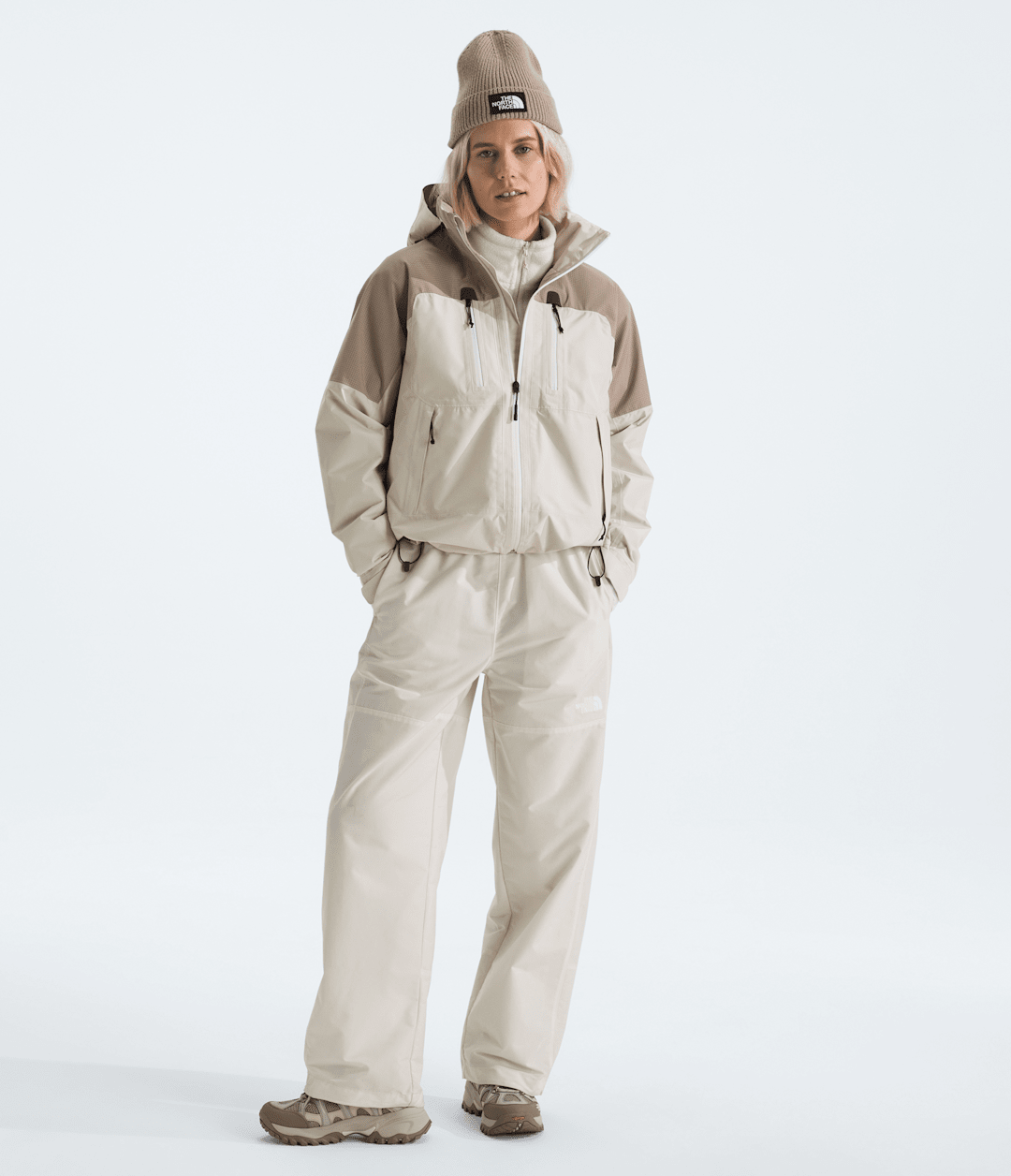 Women’s Hike Devils Thumb GORE-TEX® Jacket - White Dune/Mushroom Grey