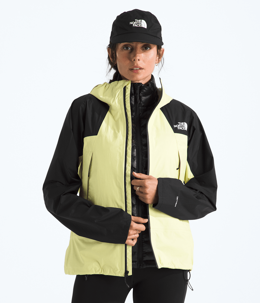 Women’s Ridgelite Waterproof Jacket - LEMON MIST-TNF BLACK