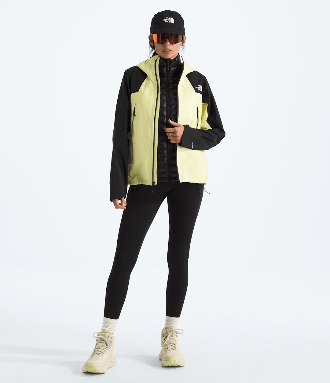 Women’s Ridgelite Waterproof Jacket - LEMON MIST-TNF BLACK