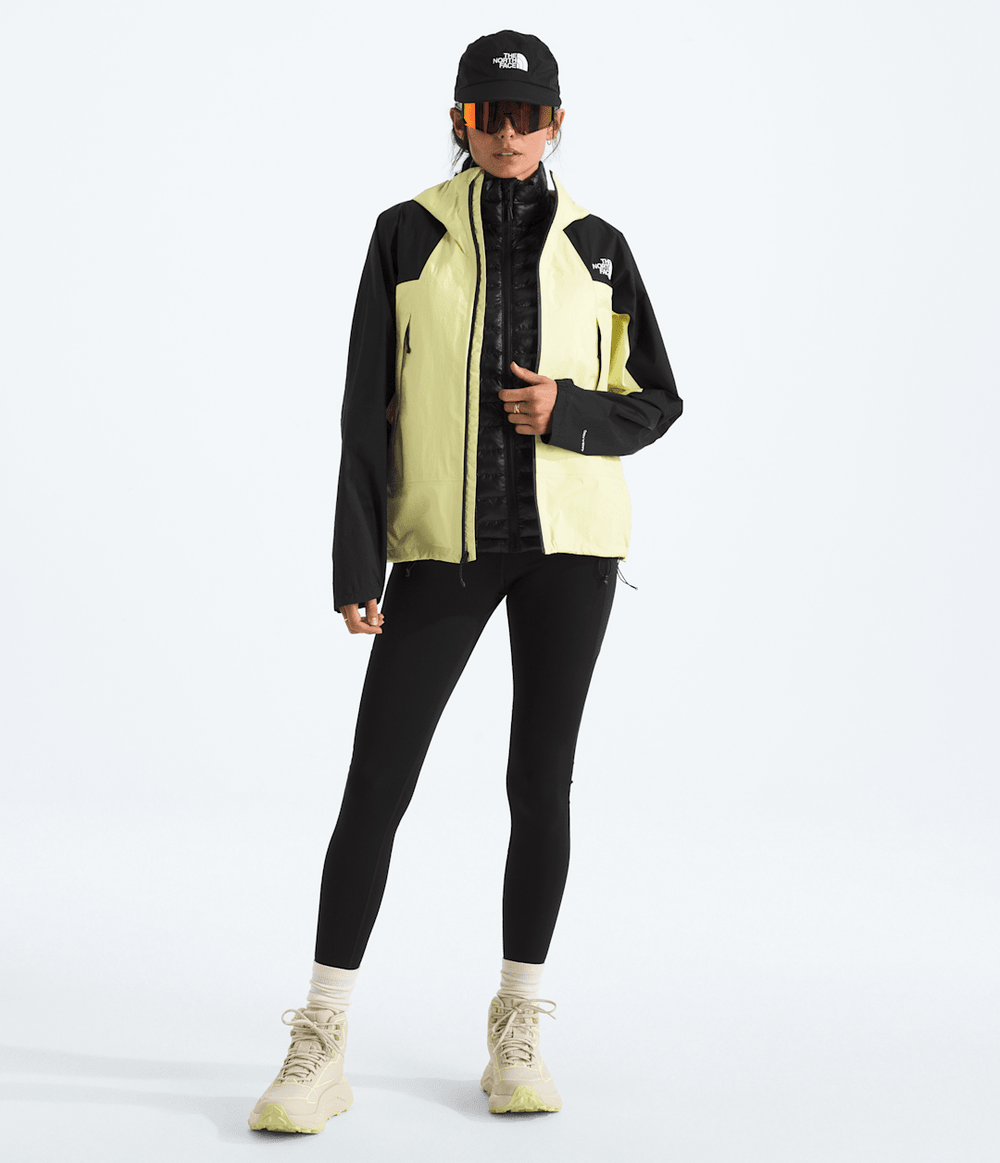 Women’s Ridgelite Waterproof Jacket - LEMON MIST-TNF BLACK