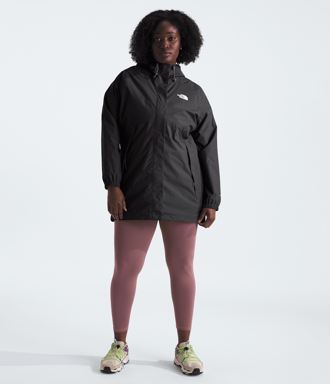 Women’s Plus Antora Rain Parka - TNF Black