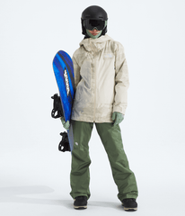Women’s THERMOBALL™ Snow Triclimate® Jacket—Print - White Dune Edge Of Light Print/White Dune/Utility Brown