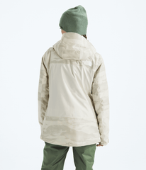 Women’s THERMOBALL™ Snow Triclimate® Jacket—Print - White Dune Edge Of Light Print/White Dune/Utility Brown
