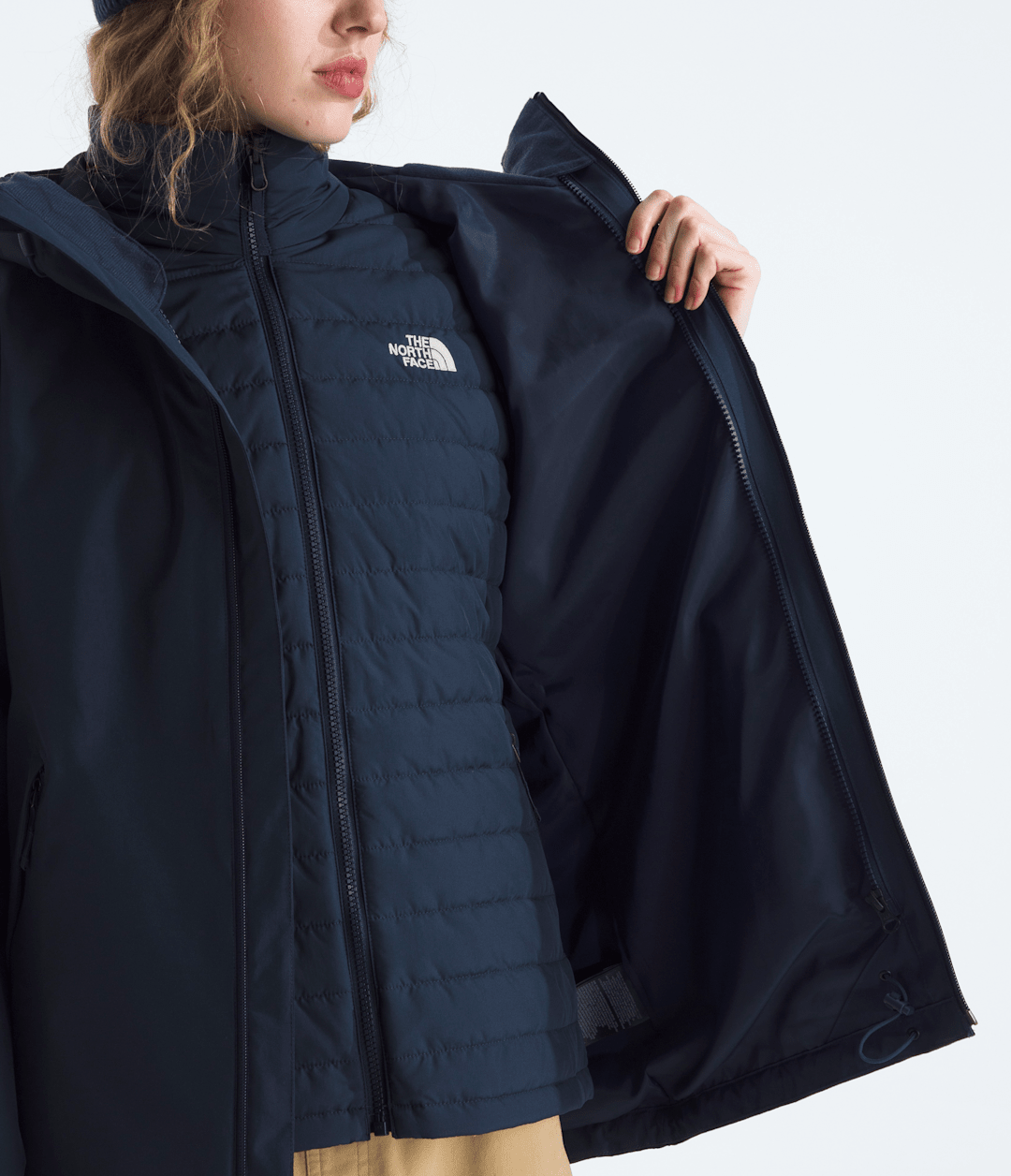Women’s Carto Mono Triclimate™ Hooded Jacket - Summit Navy