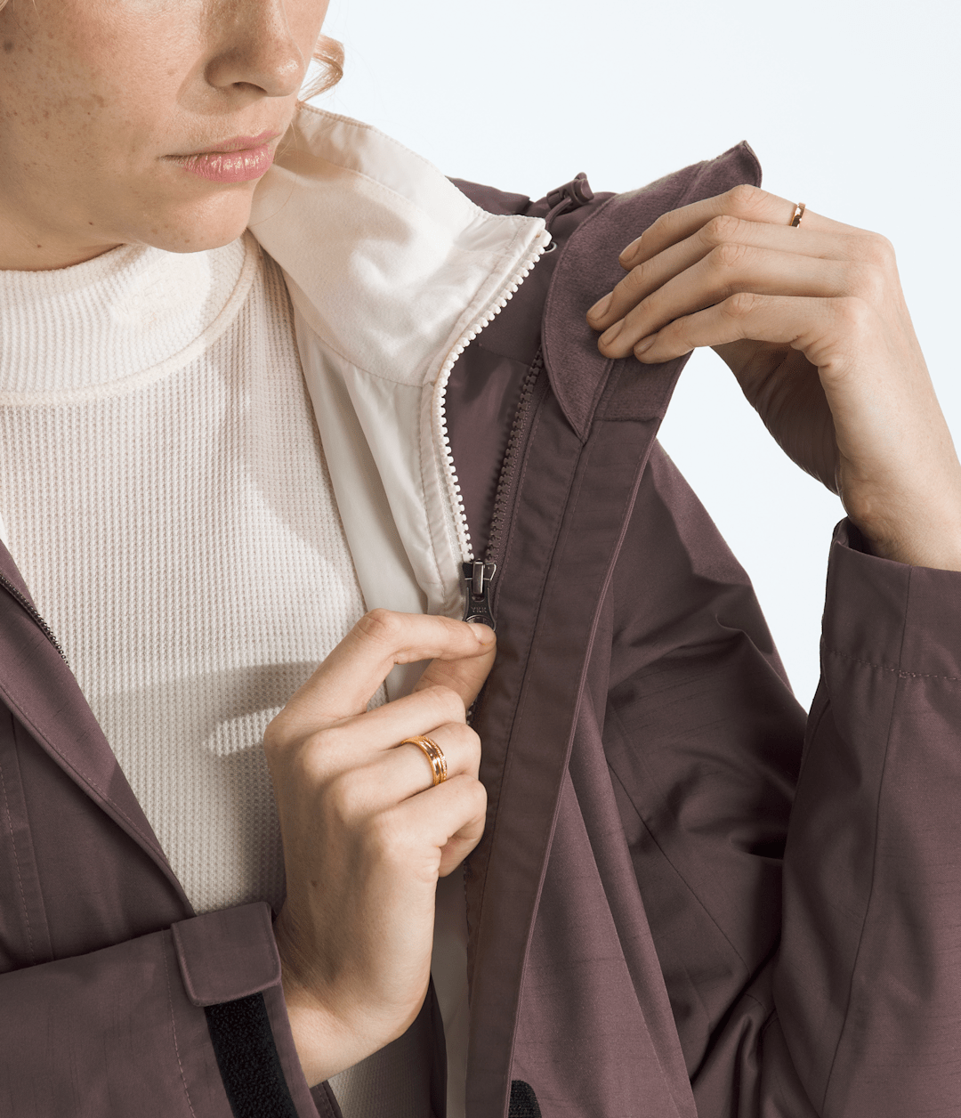 Women’s Monarch Triclimate® Jacket - Tawny Quartz/White Dune