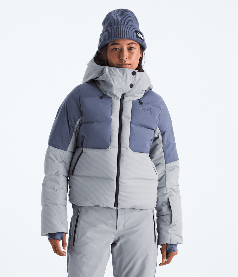 Women’s Cold Spell Cropped Down Jacket - Blue Flax/Twilight Galaxy