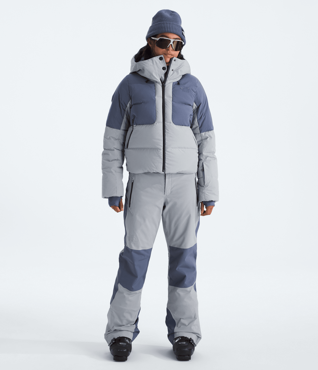 Women’s Cold Spell Cropped Down Jacket - Blue Flax/Twilight Galaxy