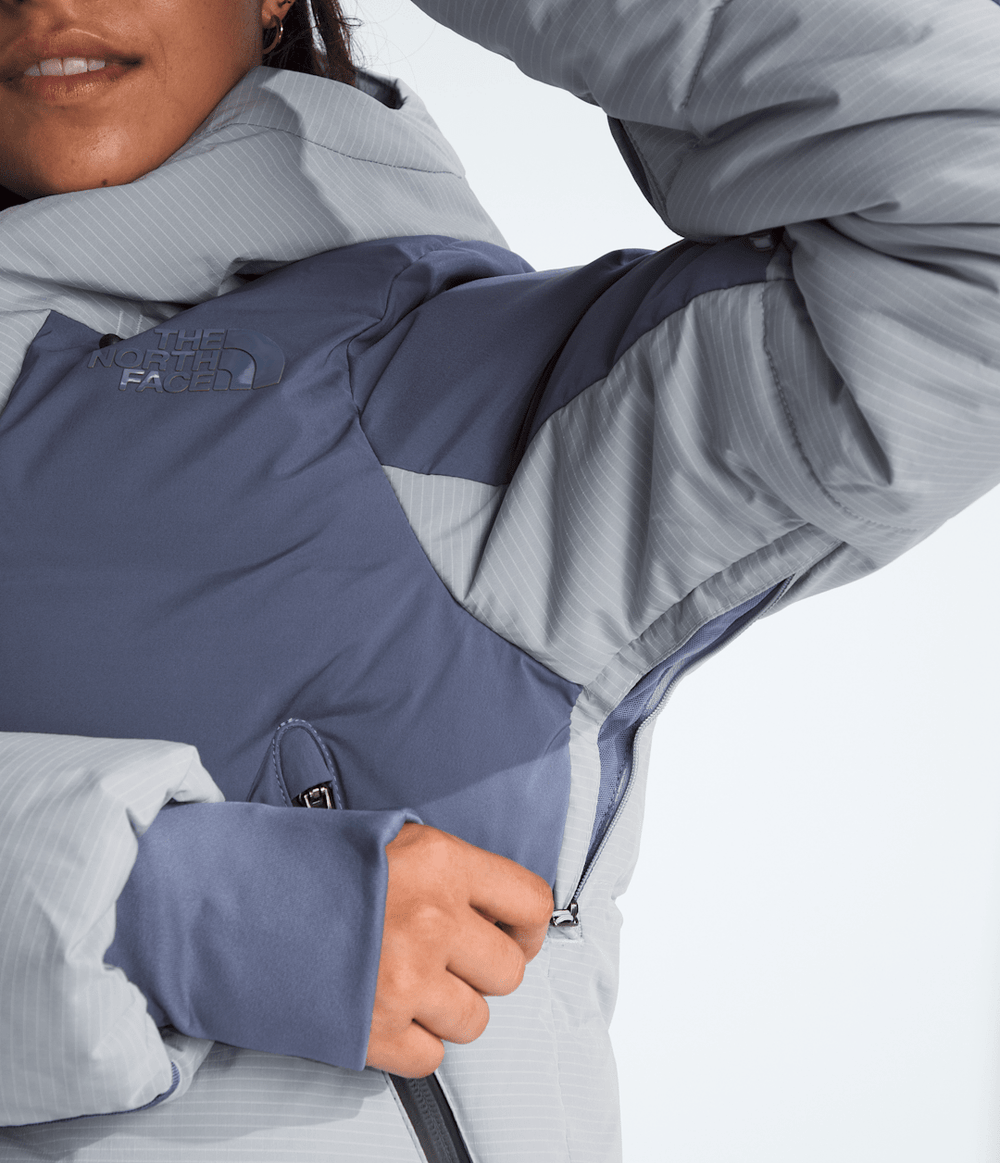 Women’s Cold Spell Cropped Down Jacket - Blue Flax/Twilight Galaxy