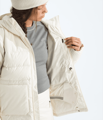 Women’s First Turn Down Jacket - White Dune/Recycled Down