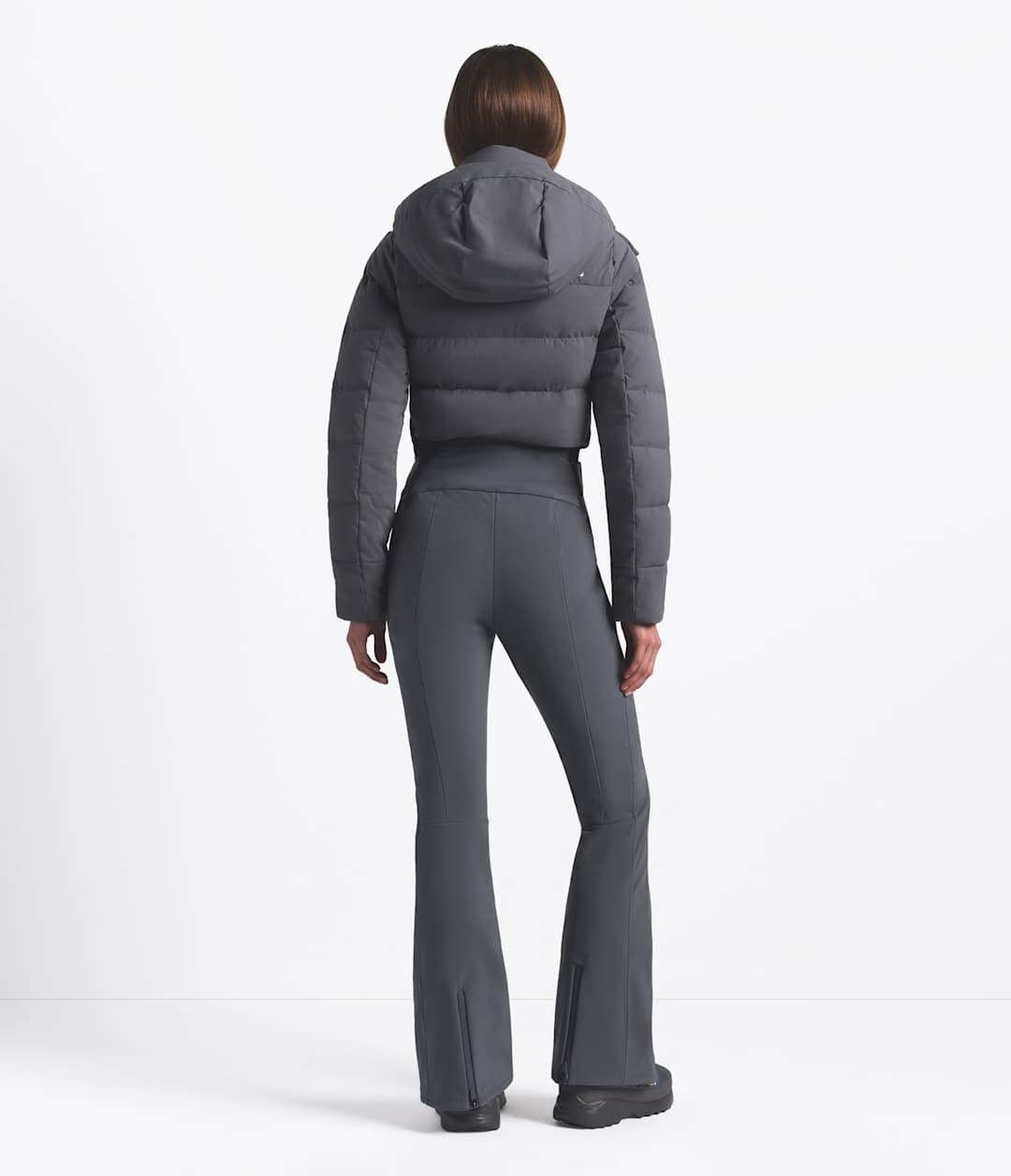 The North Face X SKIMS Women's Off The Clock One Piece - Sk Gunmetal