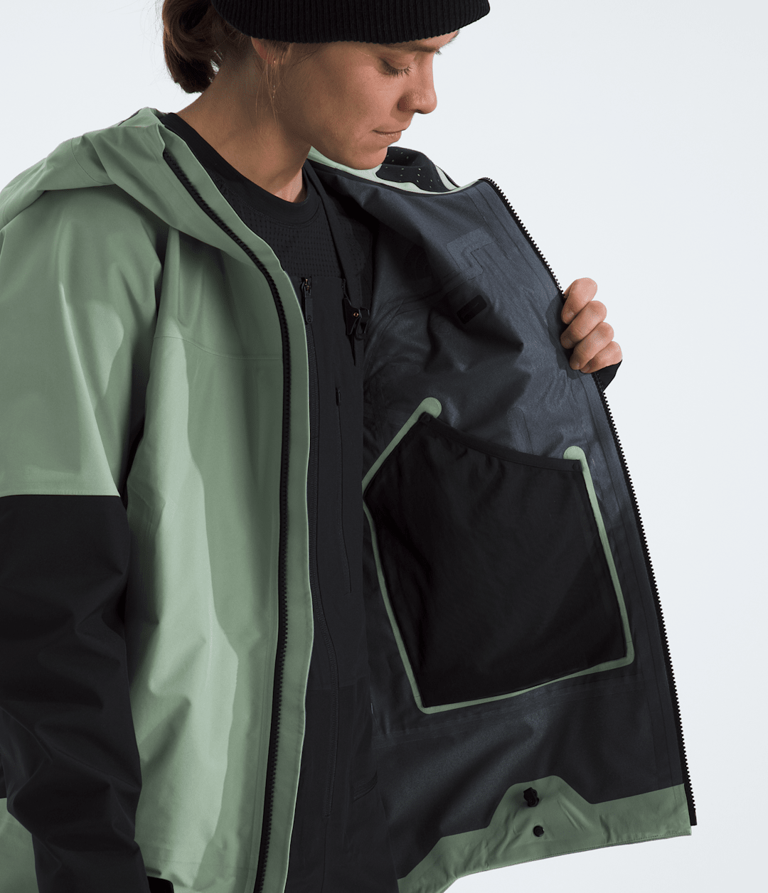 Women’s Summit Series Eastwall GORE-TEX® Jacket - Slate Moss/TNF Black