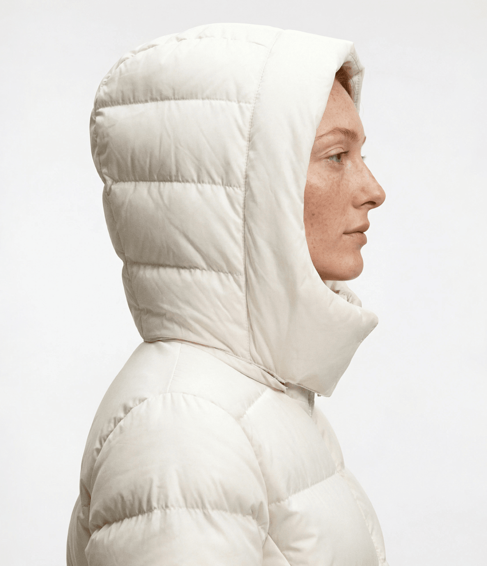 Women’s Metropolis Parka - Gardenia White