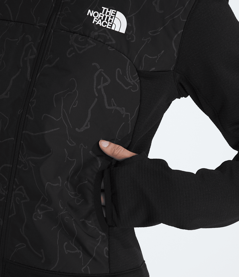 Women’s Winter Warm Pro Jacket—Print - TNF Black Essentialism Print