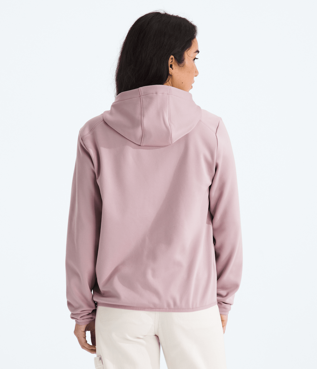 Women’s TNF™ Performance Fleece Full-Zip Hoodie - Metal Pink