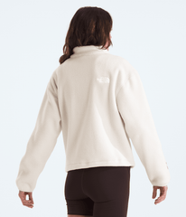 Women’s TNF™ Fleeski ¼-Zip Pullover - White Dune