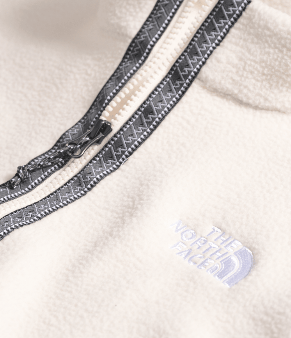 Women’s TNF™ Fleeski ¼-Zip Pullover - White Dune