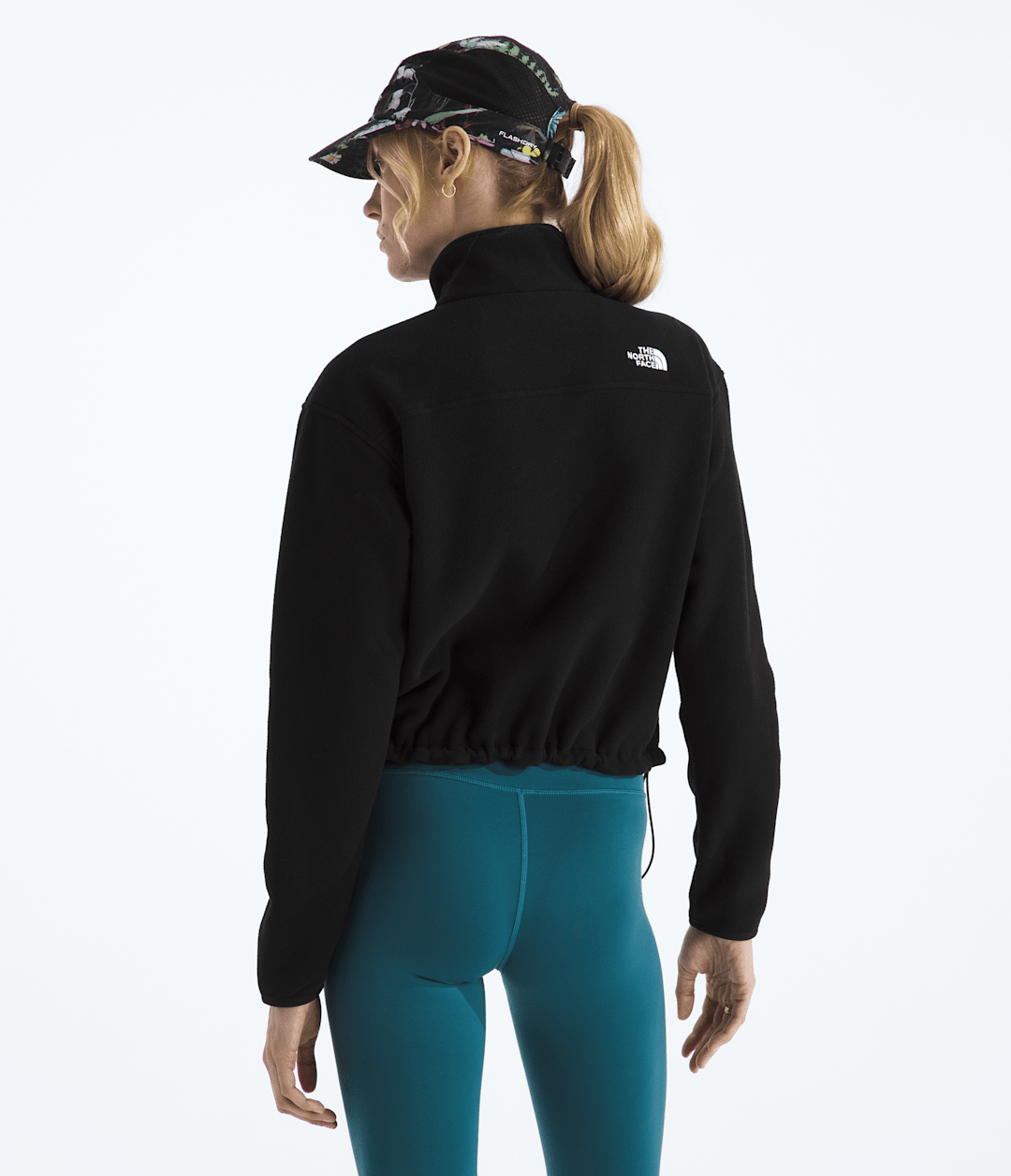 Women’s Glacier Fleece ½-Zip Short Jacket - TNF Black