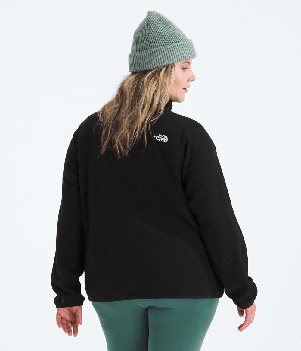Women’s Plus Glacier Fleece Jacket - TNF Black