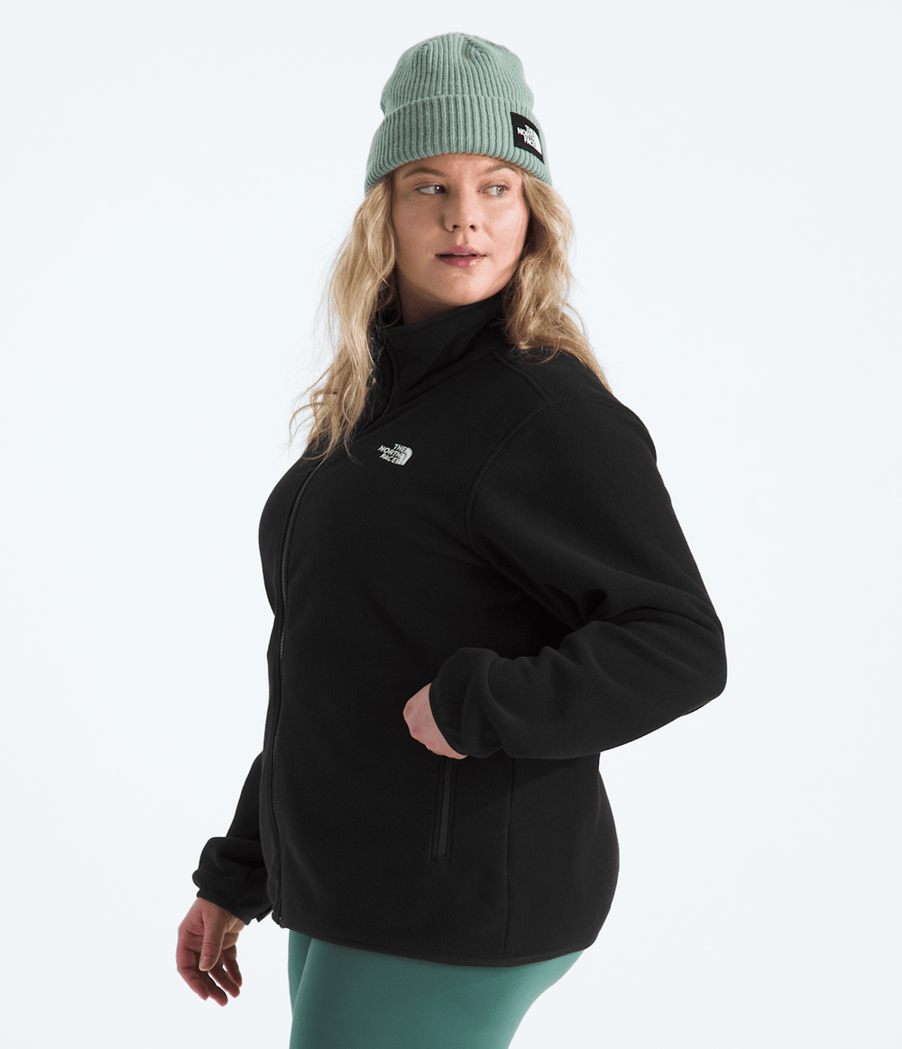 Women’s Plus Glacier Fleece Jacket - TNF Black