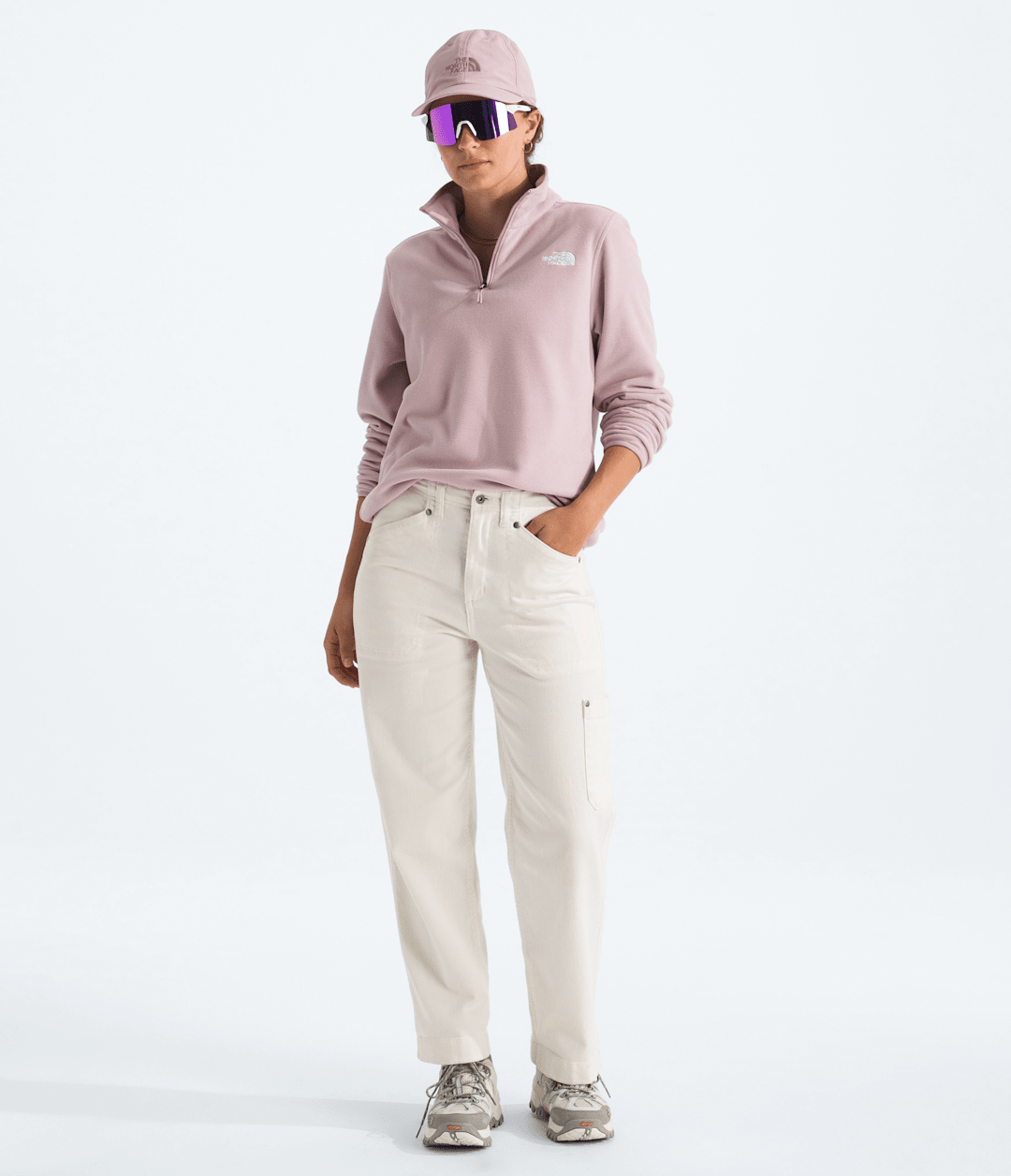 Women’s Glacier Fleece ¼-Zip Jacket - Metal Pink
