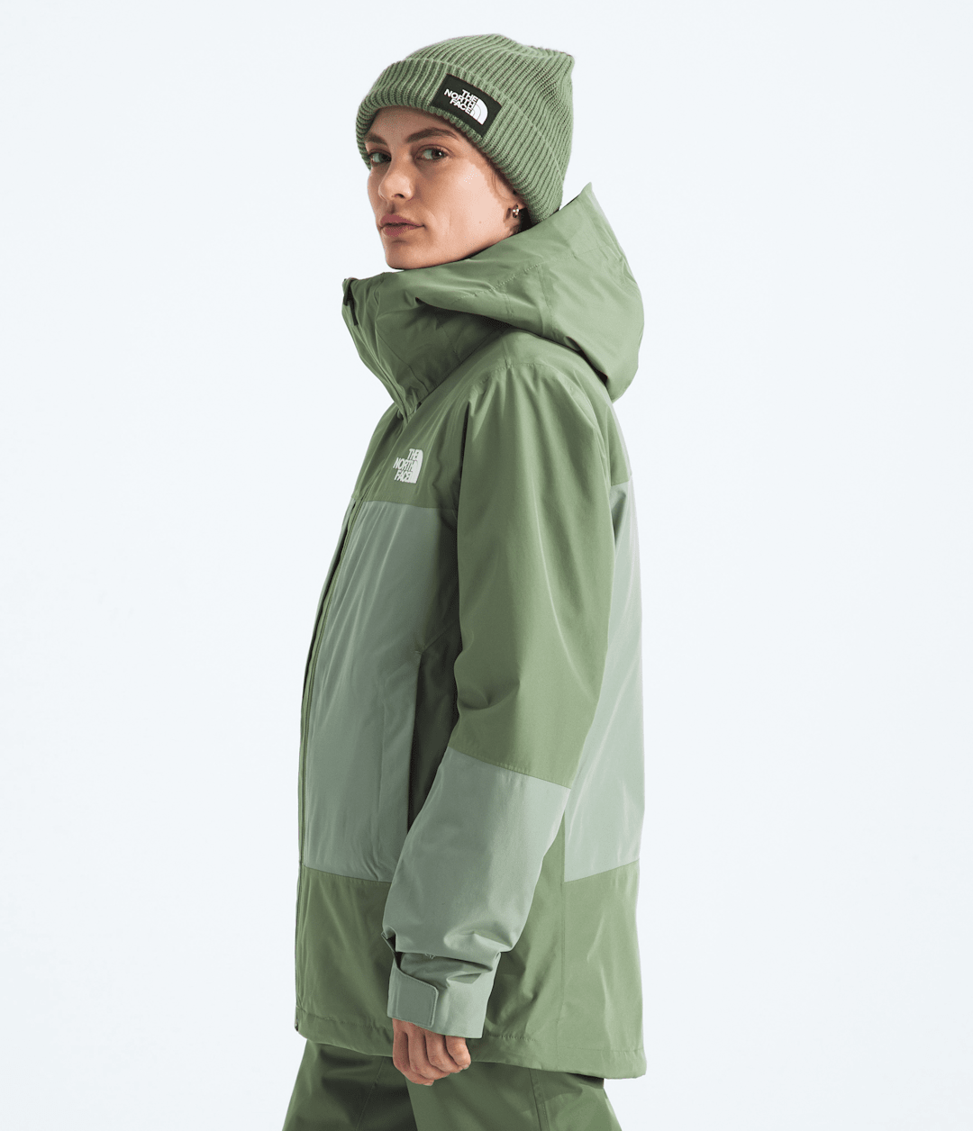 Women’s THERMOBALL™ Snow Triclimate™ Jacket - Bark Mist/Slate Moss