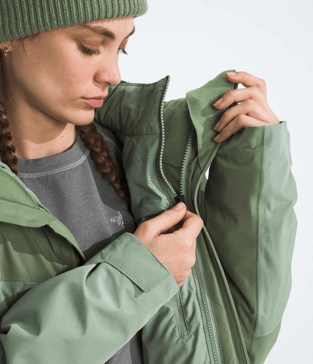 Women’s THERMOBALL™ Snow Triclimate™ Jacket - Bark Mist/Slate Moss
