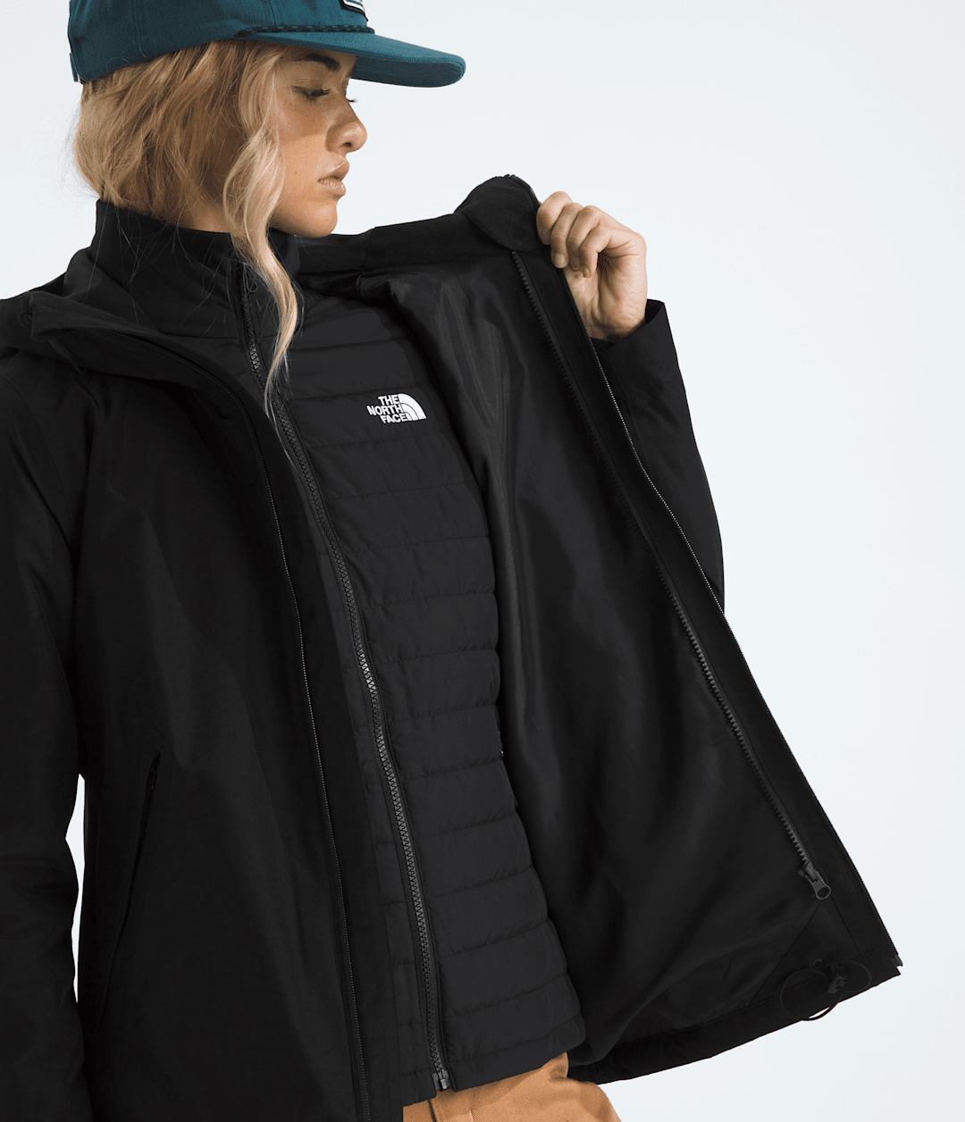 Women’s Carto Mono Triclimate™ Hooded Jacket - TNF Black