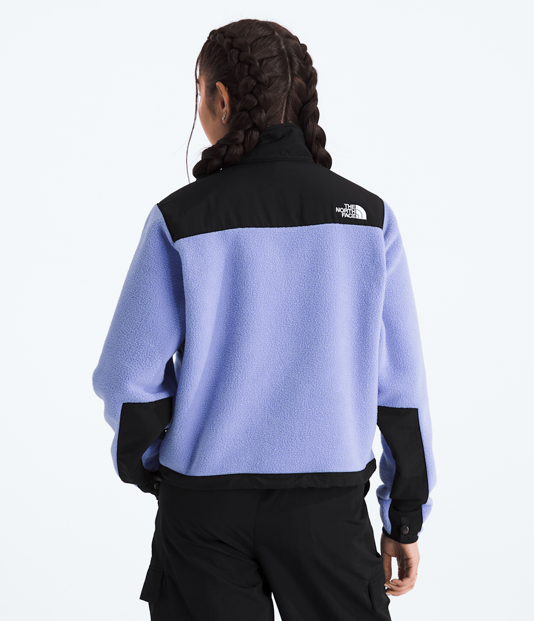 Women’s Retro Denali Jacket - Periwinkle Glow-Tnf Black