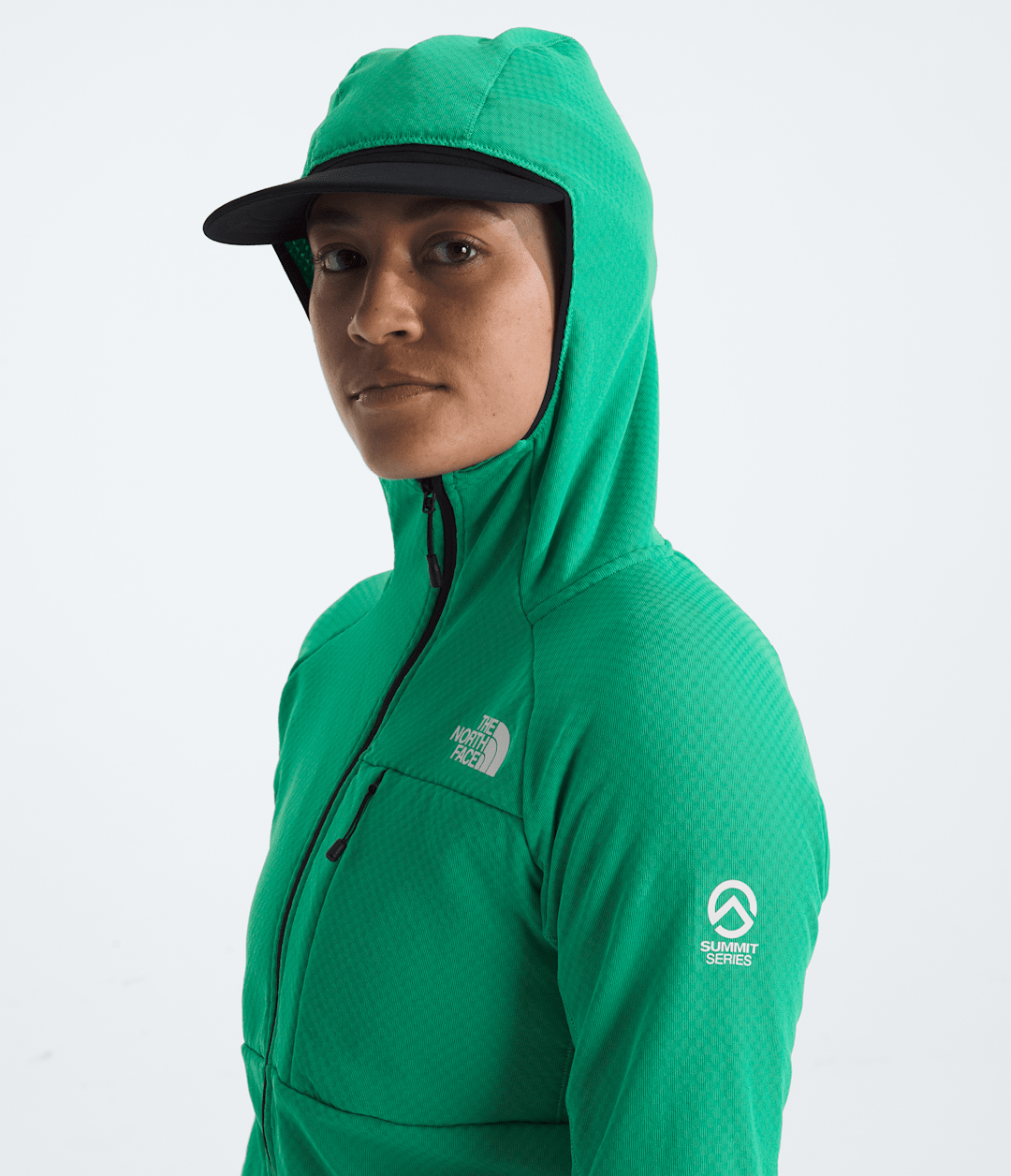 Women’s Summit Series FUTUREFLEECE™ Full-Zip Hoodie - Nebula Green