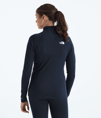TNF X Smartwool Women’s Merino Blend 150 Long-Sleeve ¼-Zip - Deep Navy