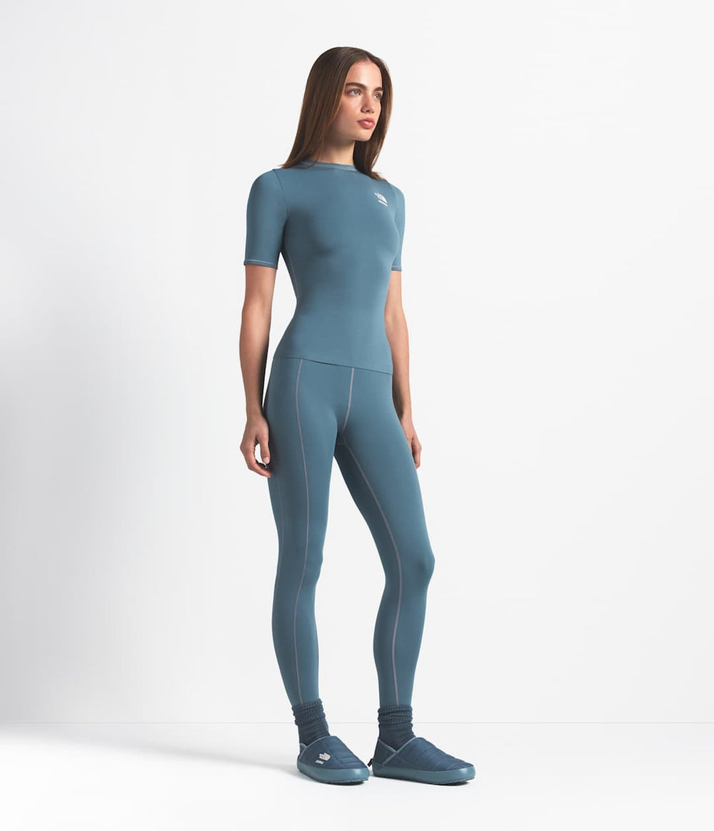 The North Face X SKIMS Women's Refina Short Sleeve Top - Sk Kyanite