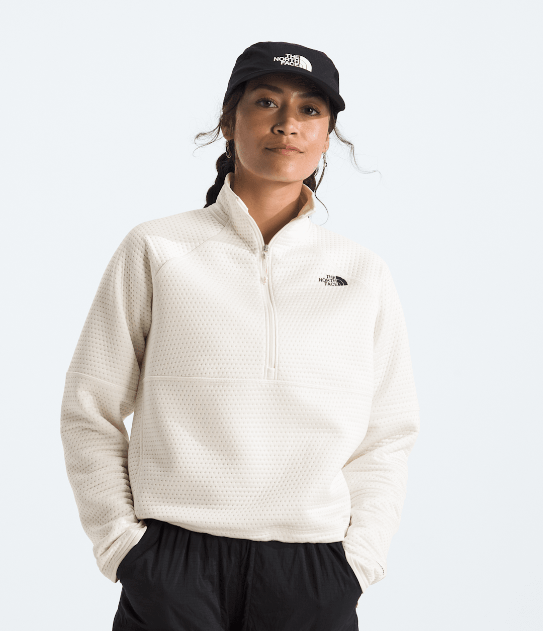 Women’s DOTKNIT™ Thermal ¼-Zip - White Dune