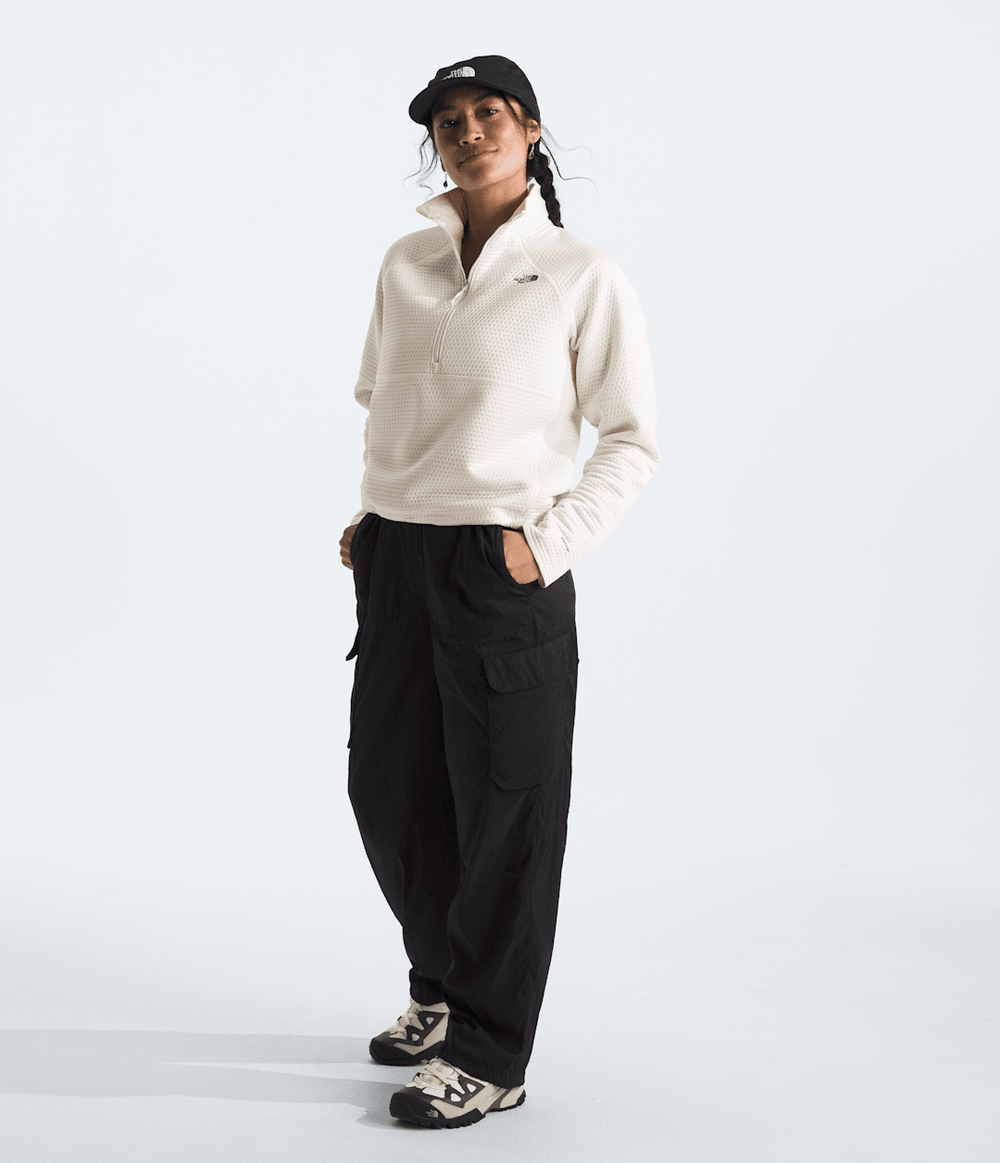 Women’s DOTKNIT™ Thermal ¼-Zip - White Dune